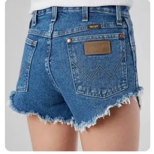 Wrangler denim shorts